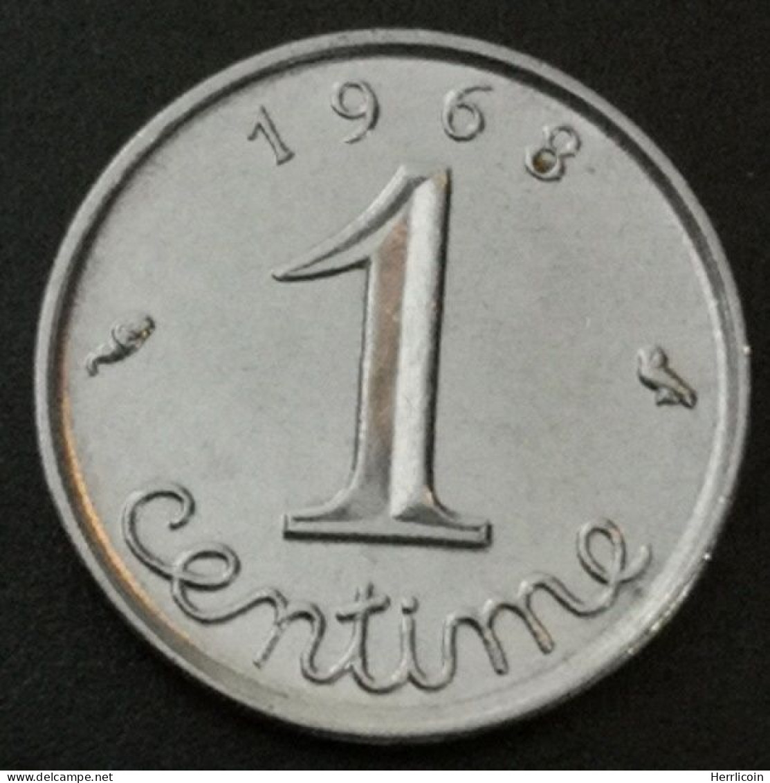 Monnaie France - 1968 - 1 Centime Épi - 1 Centime