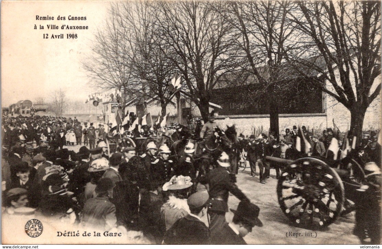 S16285 Cpa 21 Remise Des Canons à La Ville D'Auxonne - 12 Avril 1908 - Auxonne