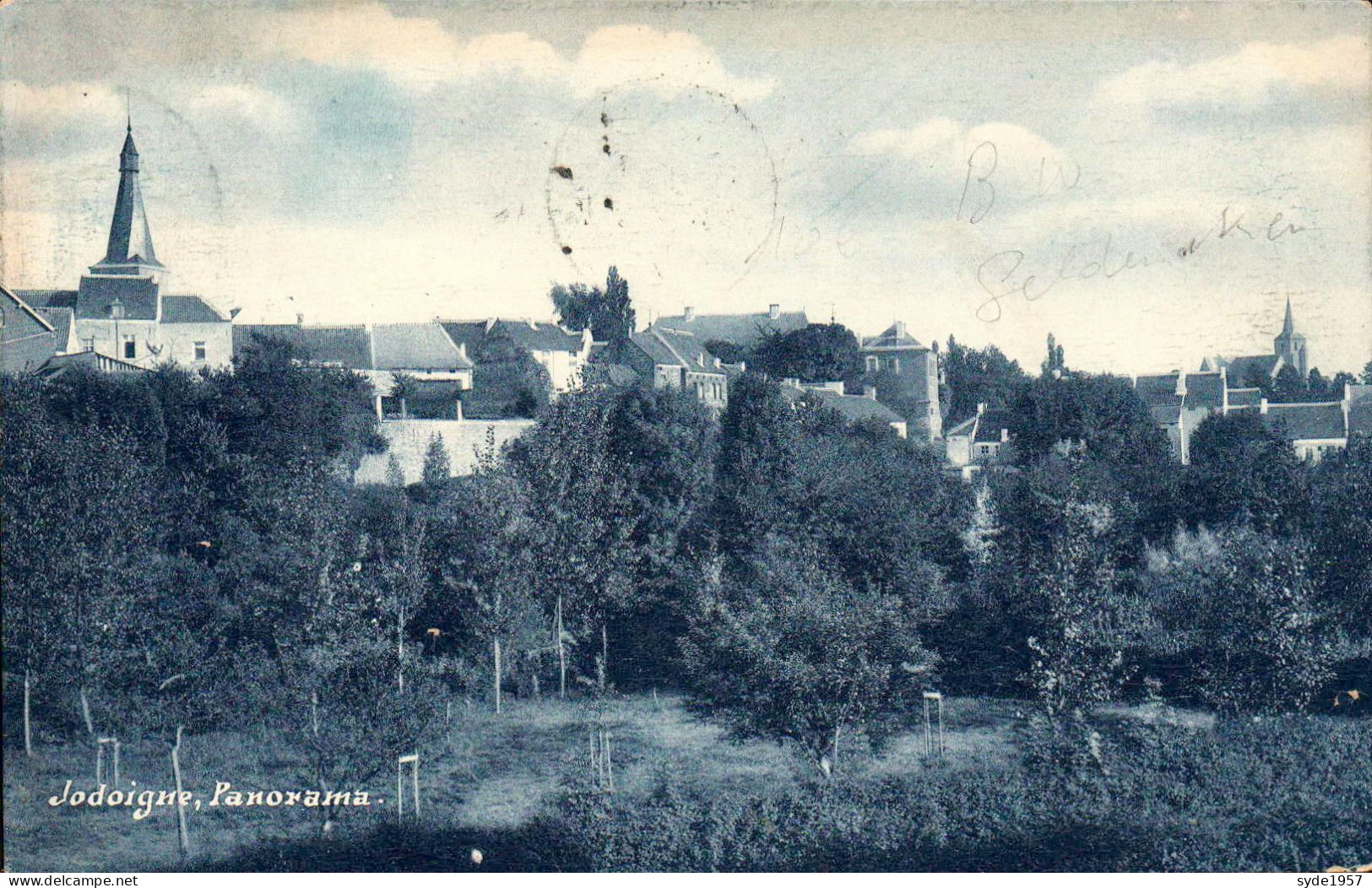 Jodoigne - Panorama Début 1900 - Jodoigne