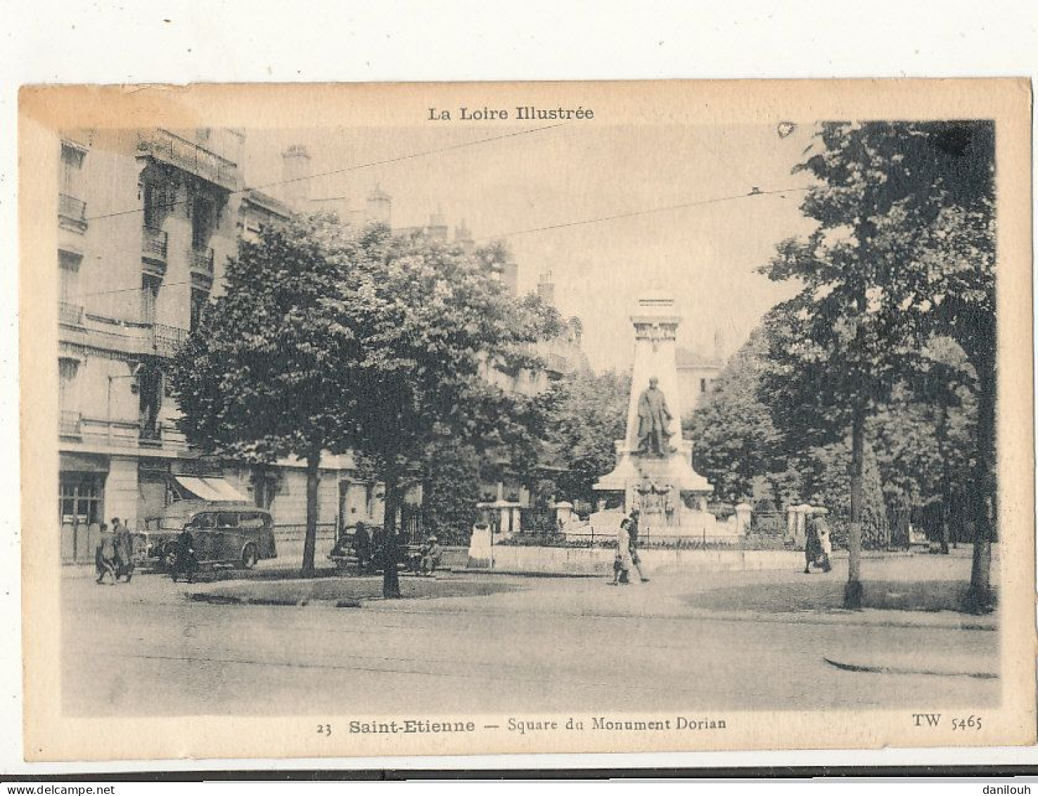 42 // SAINT ETIENNE   Square Du Monument Dorian  23 - Saint Etienne