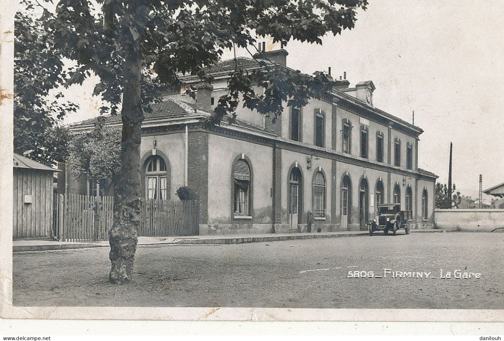 42 // FIRMINY   La Gare   Vue Extérieure  - Firminy