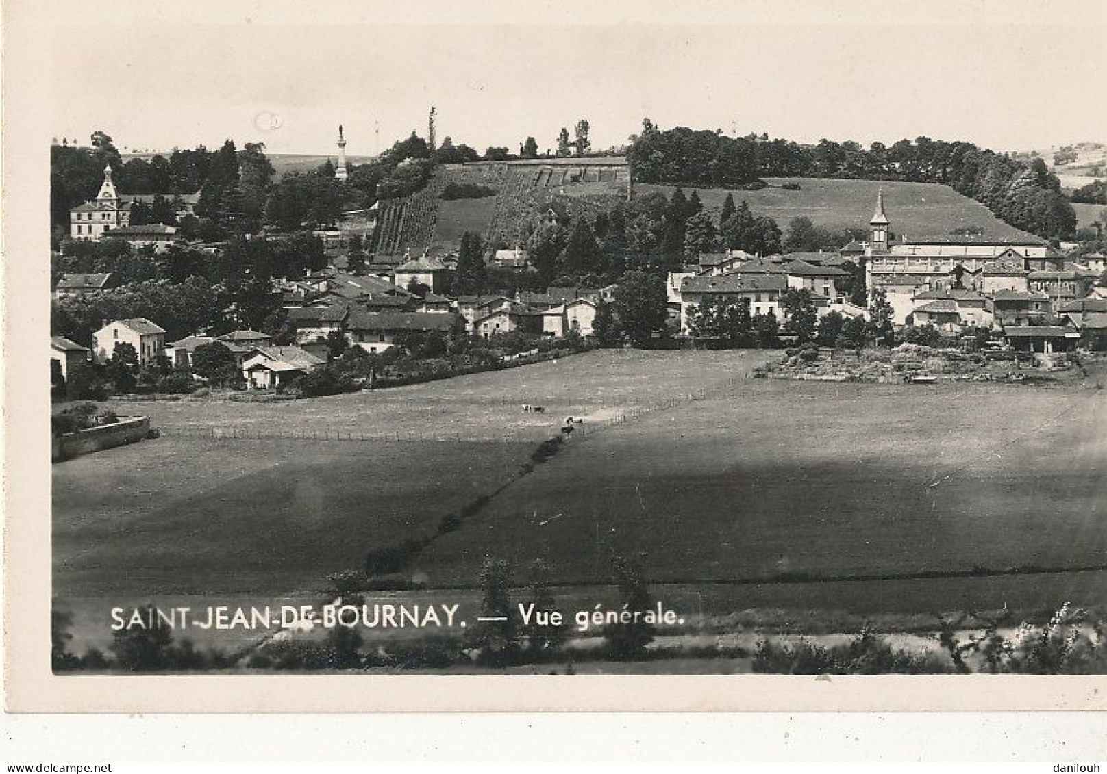 38 // SAINT JEAN DE BOURNAY   Vue Générale    Cpsm Petit Format  - Saint-Jean-de-Bournay