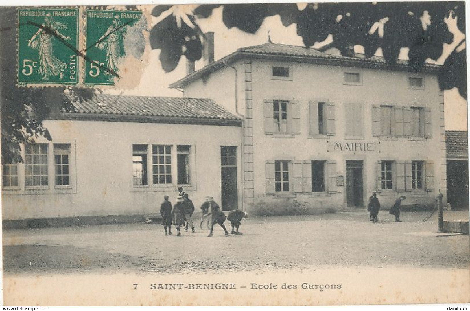 01 // SAINT BENIGNE   Ecole Des Garçons  7 - Non Classés