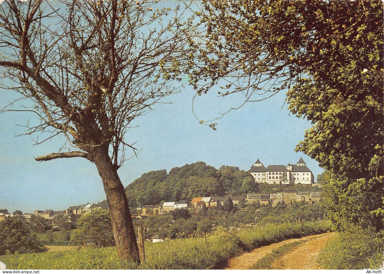 Augustusburg (Kr. Flöha) Staatlich Anerkannter Erholungsort - Blick Zum Schloß Augustusburg - Augustusburg