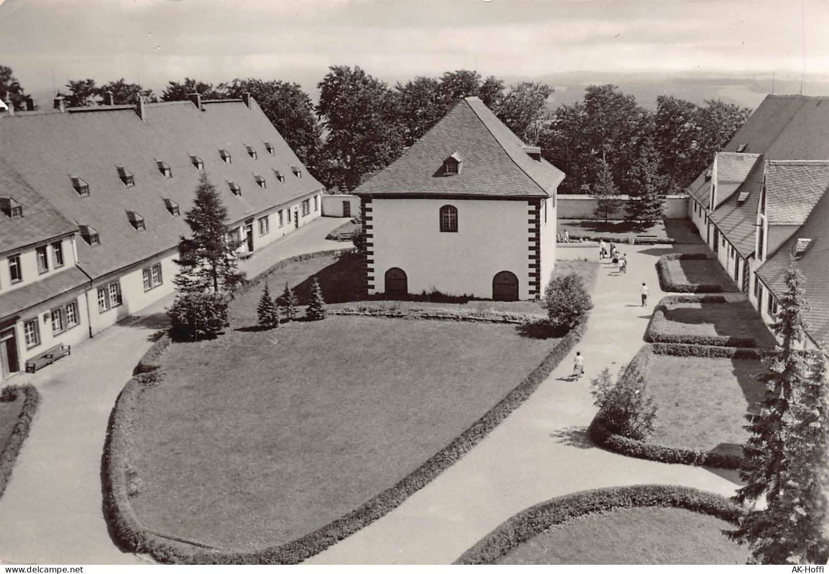 Augustusburg (Kr. Flöha) Schloß, Wirtschaftshof Mit Brunnenhaus, Stall- Und Wirtschaftsgebäuden - Augustusburg