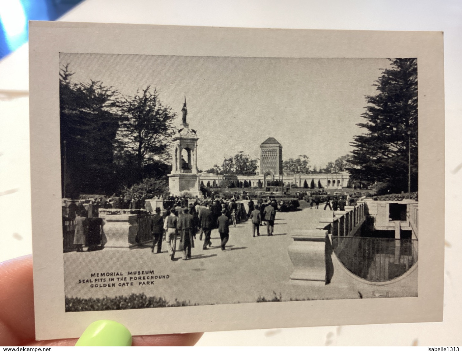 PHOTO SNAPSHOT 1960 SAN FRANCISCO Homme Femme Qui Marche MEMORIAL MUSBUR ME-L PICS TH THE POREGROUND - San Francisco