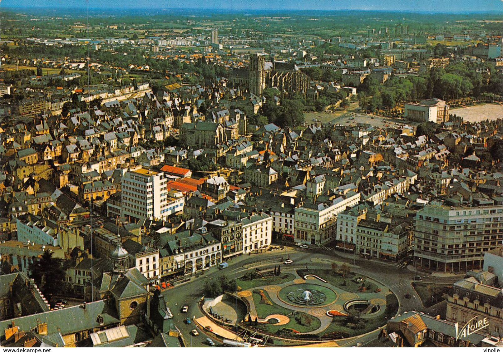 P-24-MOR-554 : LE MANS. VUE AERIENNE - Le Mans