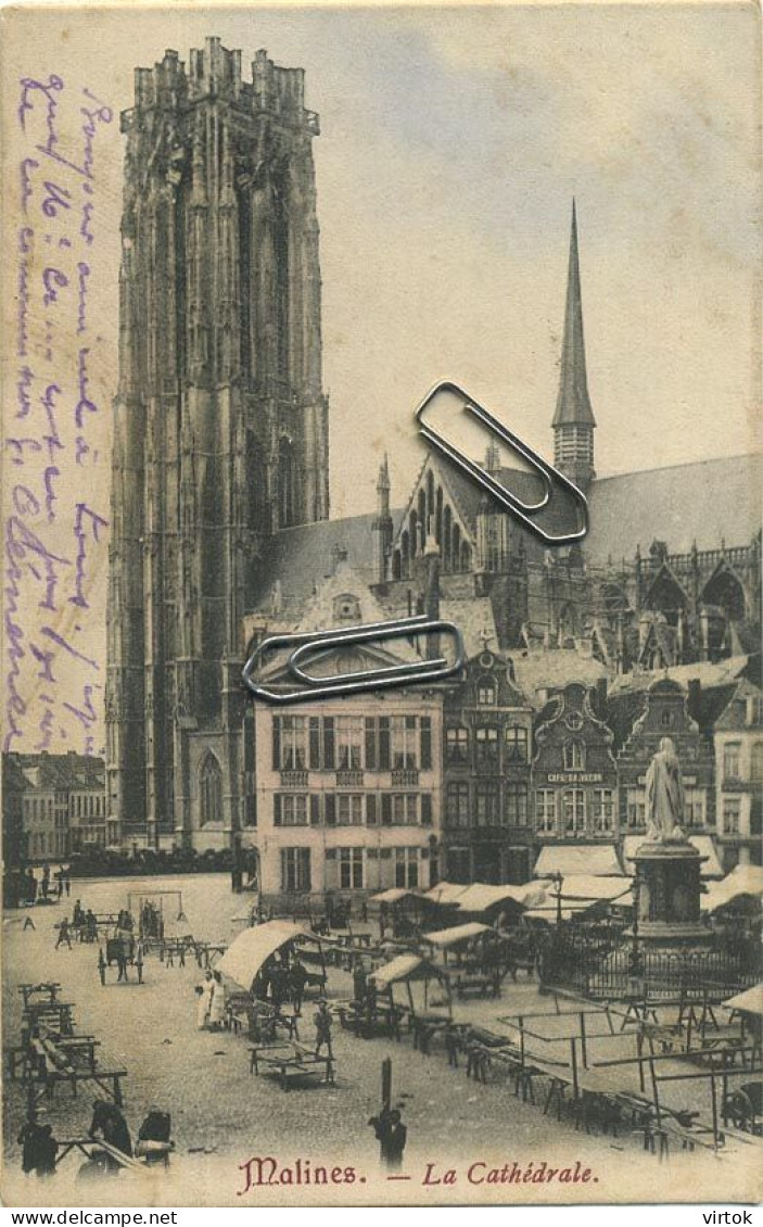 Mechelen   : 1905 Met Zegel - Mechelen