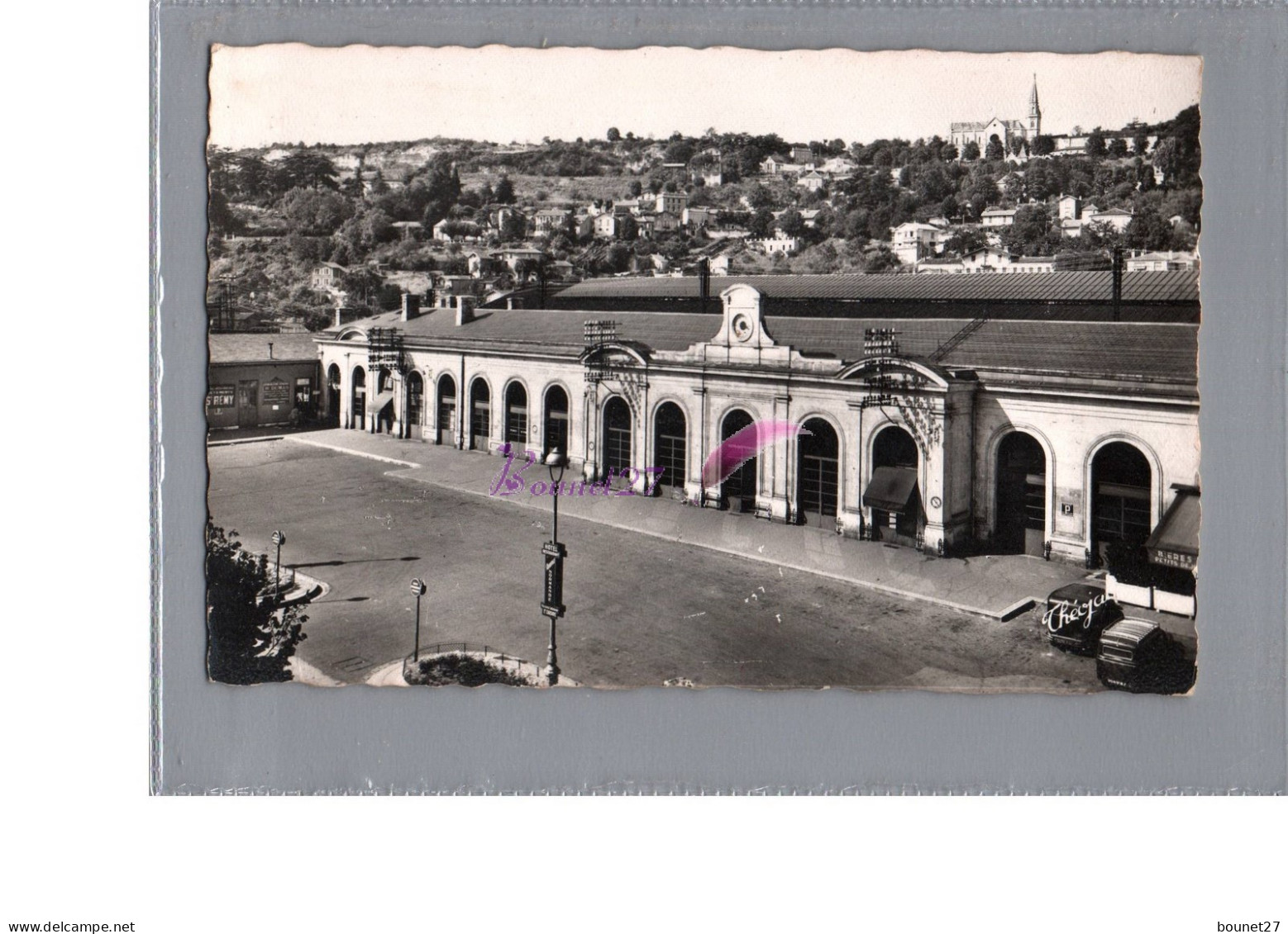 CPA - AGEN 47 - La Gare Et Le Coteau De L'Ermitage - Agen