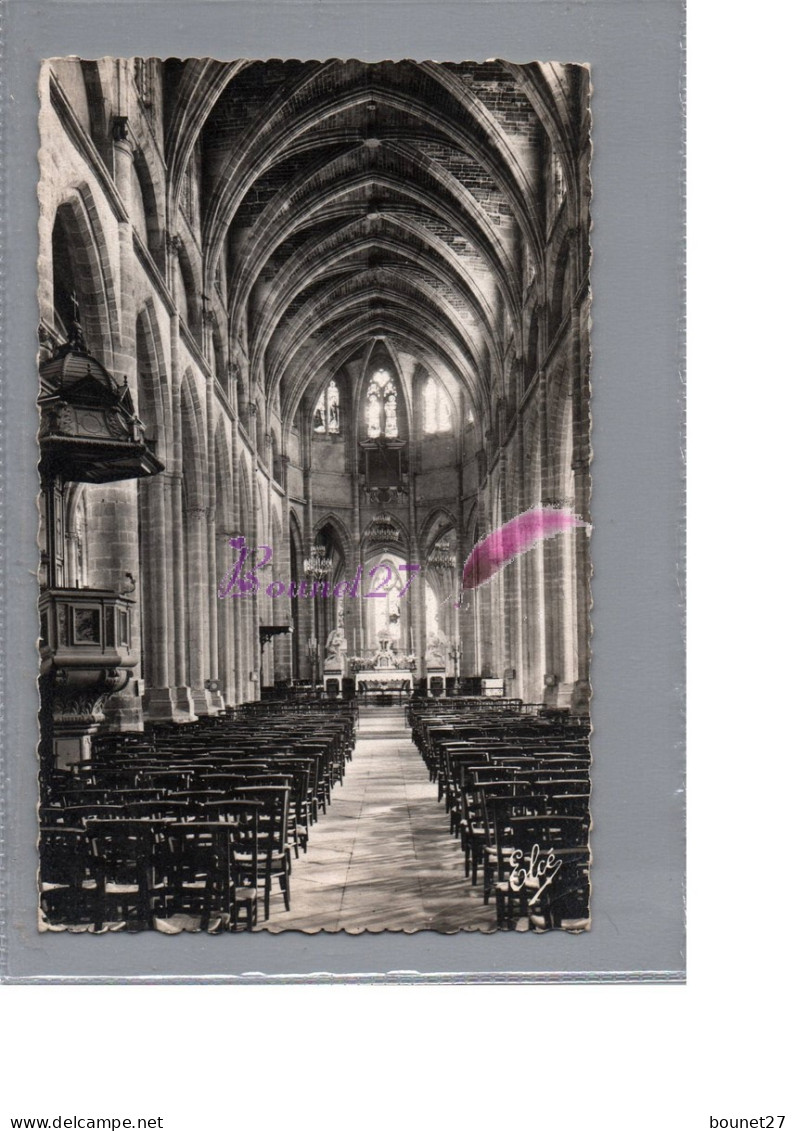 CPSM - BAZAS 33 - Intérieur De La Cathedrale 1982 - Bazas