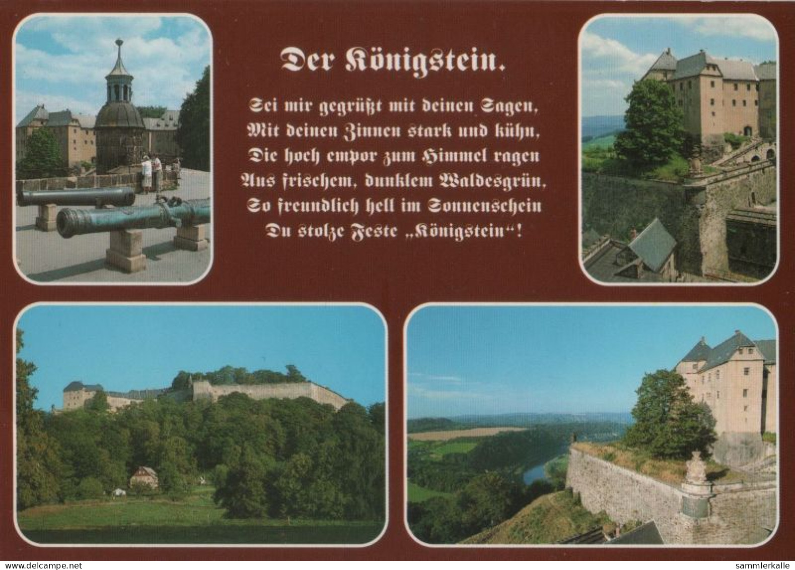 119938 - Königstein / Sächsische Schweiz - 4 Bilder - Königstein (Sächs. Schw.)