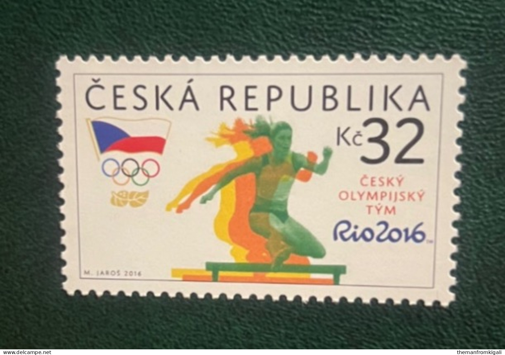 Czech Republic 2016 Olympic Games - Rio De Janeiro, Brazil - Sonstige & Ohne Zuordnung