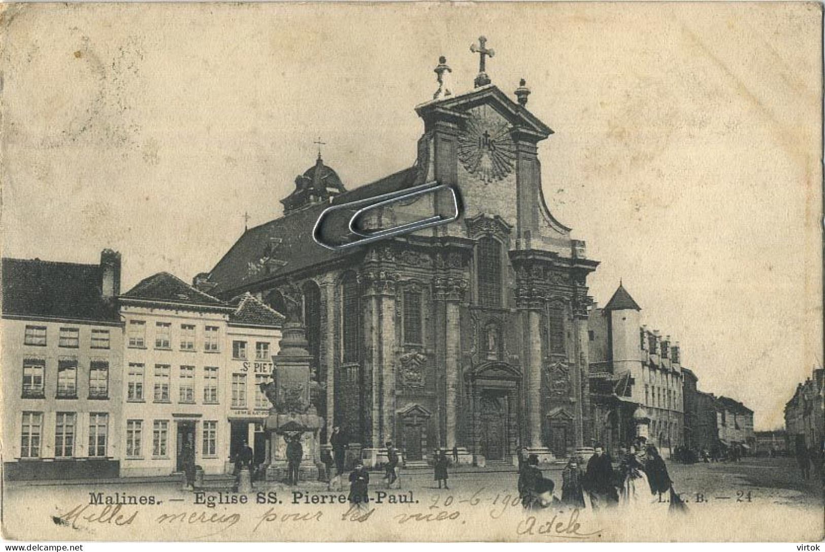 Mechelen   : 1904    Met Zegel - Malines