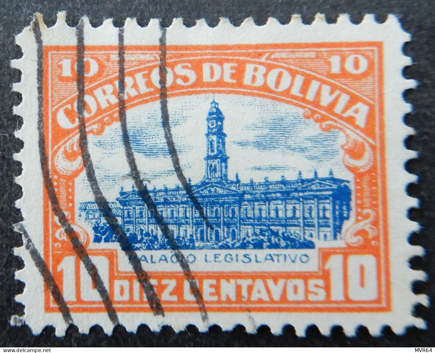 Bolivië Bolivia 1916 (3) Palacio Legislativo - Bolivia