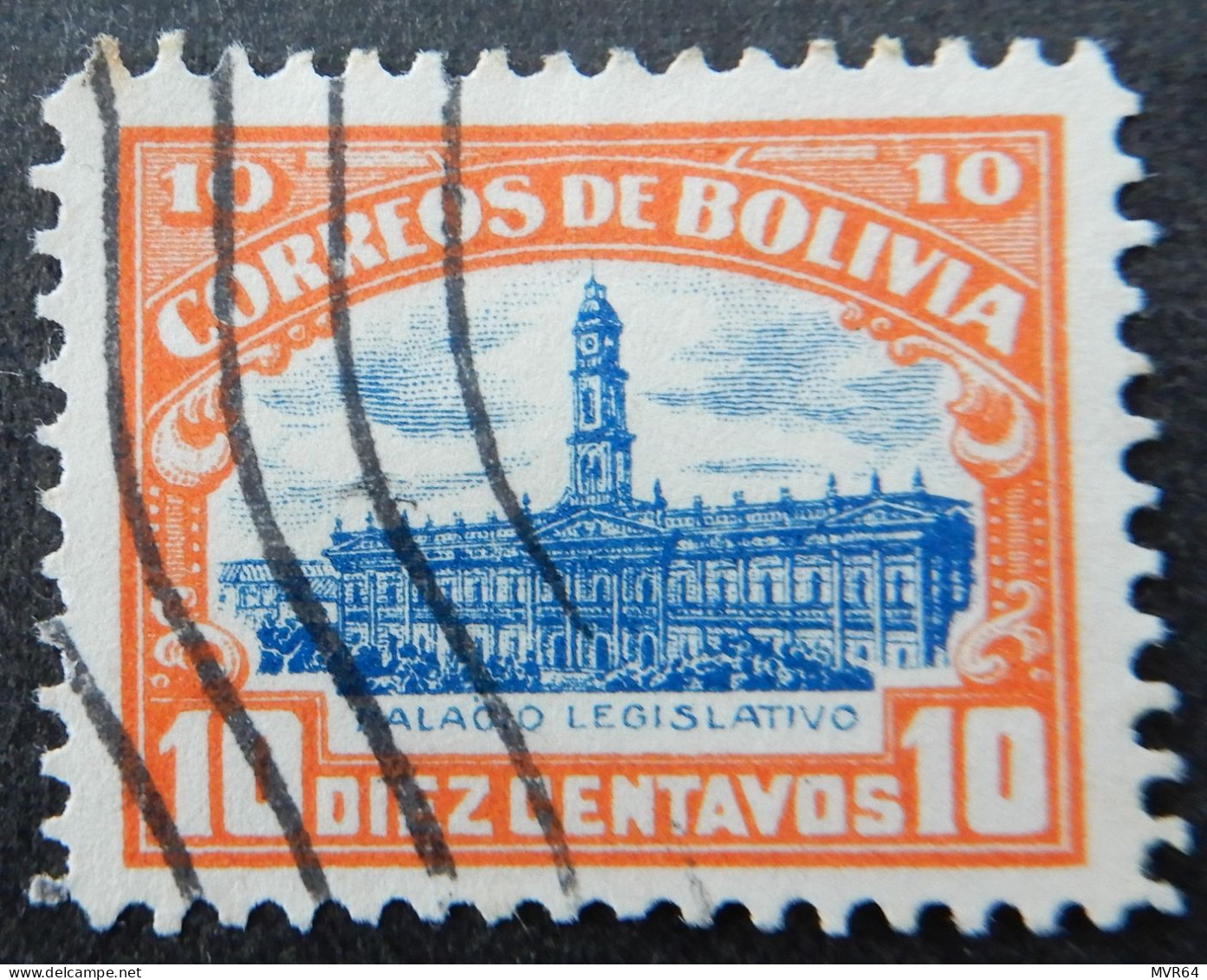 Bolivië Bolivia 1916 (3) Palacio Legislativo - Bolivien