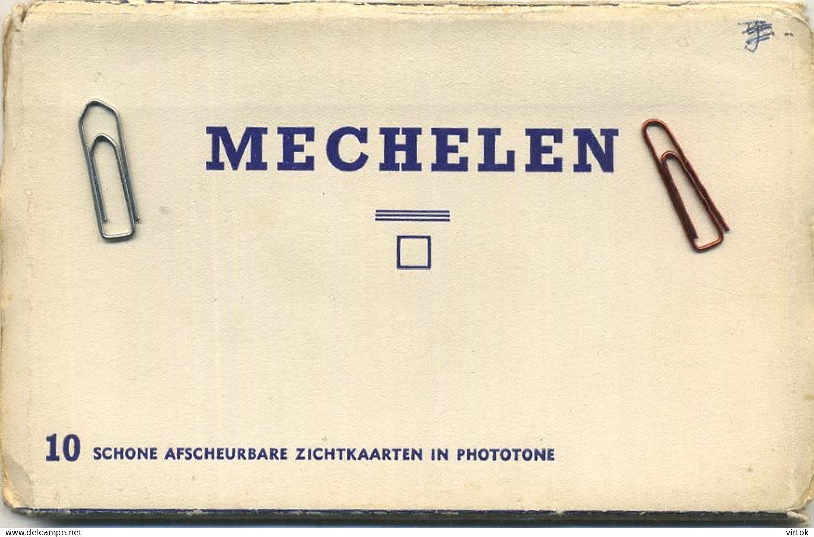 Mechelen   :   CARNET Met 10 Postkaarten - Mechelen