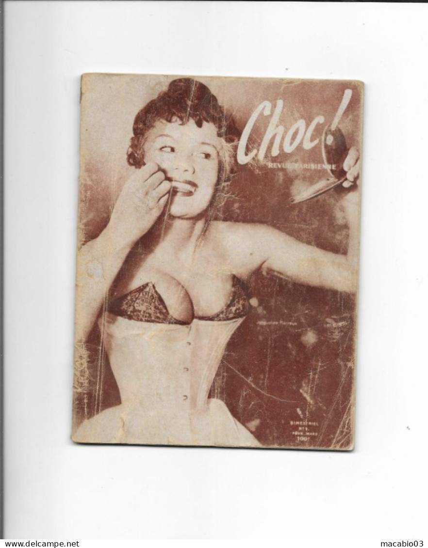 Revue érotique Choc N°1  16 Pages  Réf BXW - 1900 - 1949