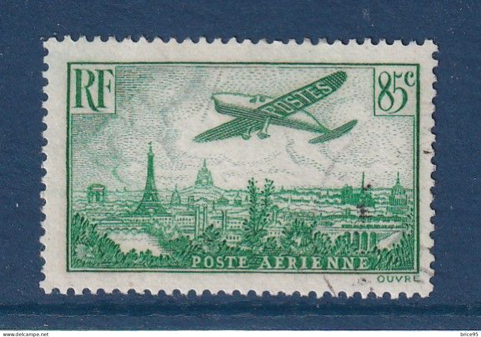 France - YT PA N° 8 - Oblitéré - Poste Aérienne - 1936 - 1927-1959 Matasellados