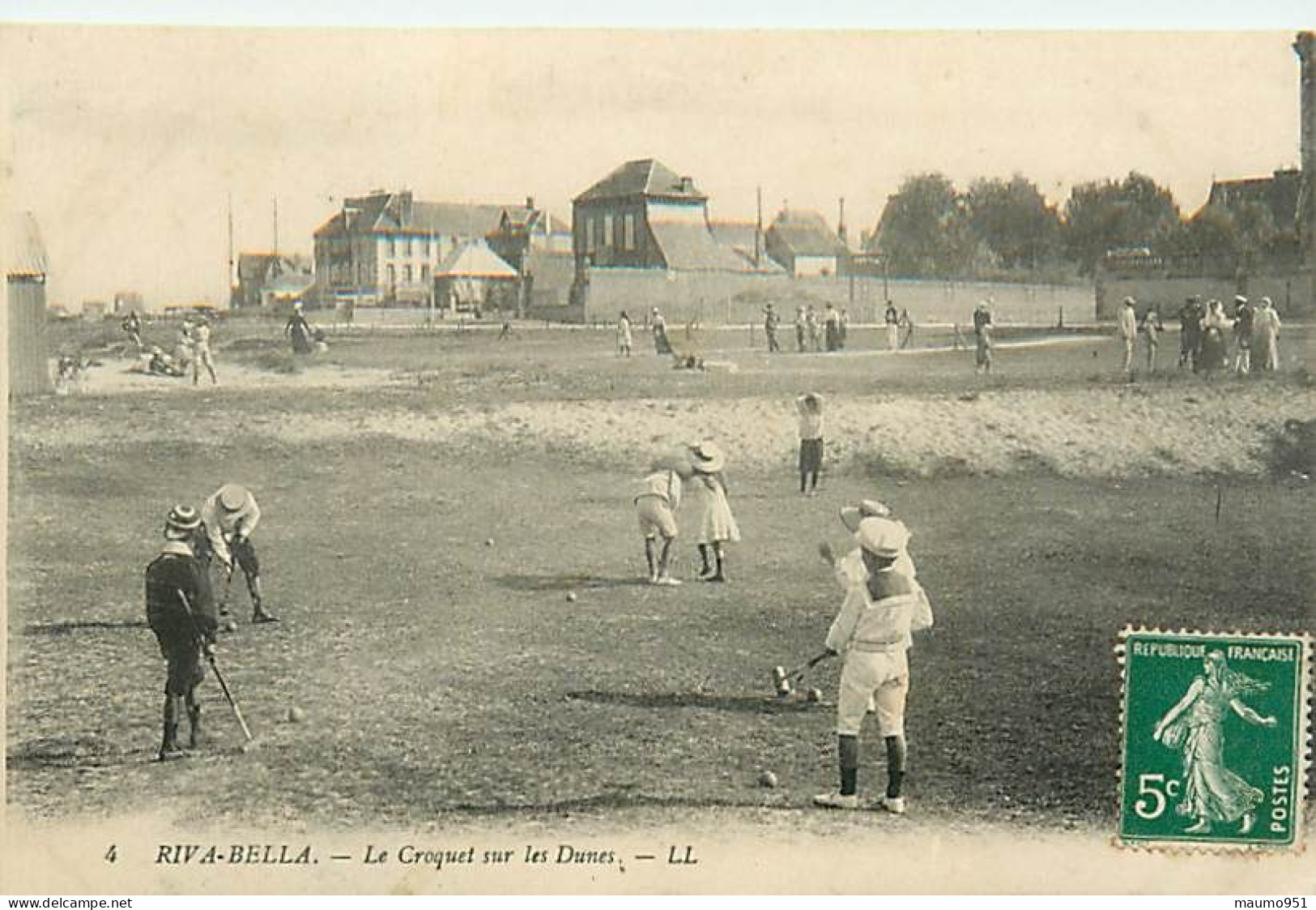 14 - RIVA BELLA - Le Croquet Sur Les Dunes - Riva Bella