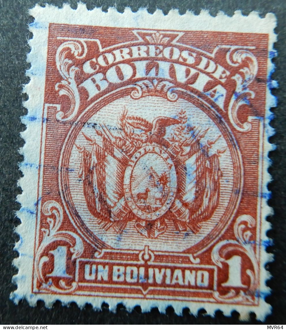 Bolivië Bolivia 1919  1923 1927 (1) Coat Of Arms - Bolivia