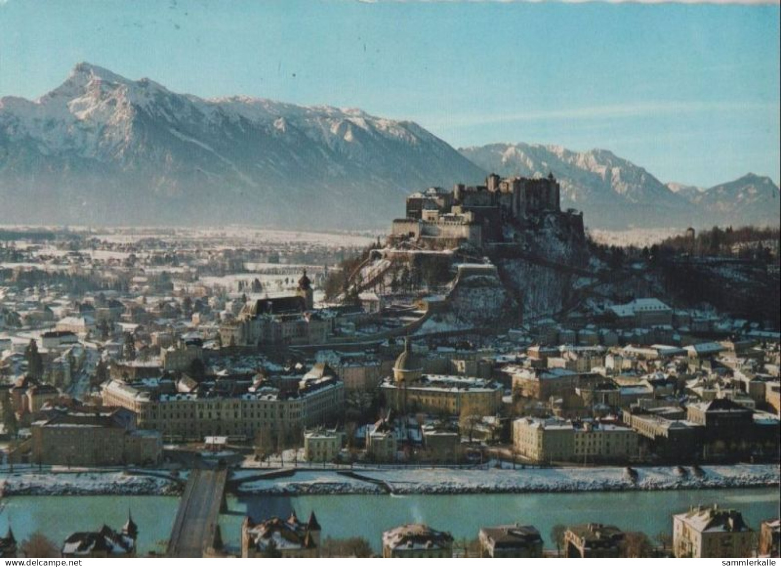 42936 - Österreich - Salzburg - Im Winter - 1978 - Salzburg Stadt