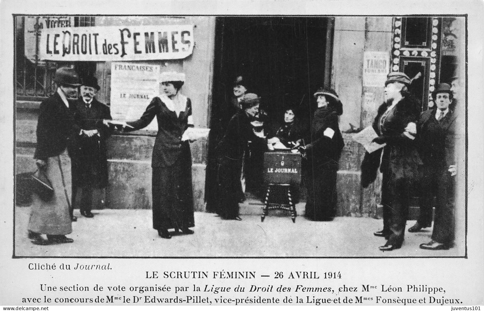 CPA Le Scrutin Féminin-Le Droit Des Femmes        L2848 - Eventos