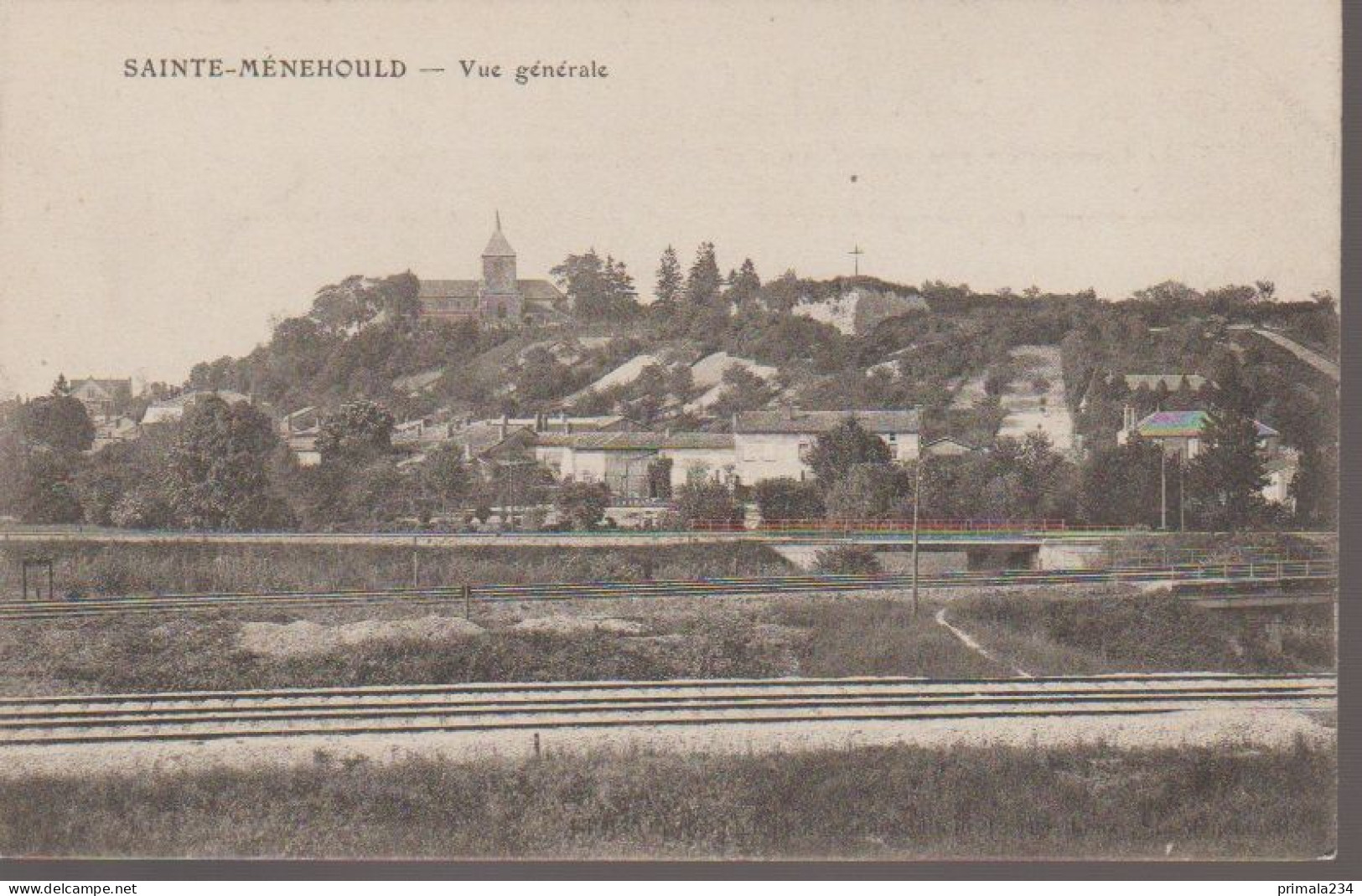 51 - SAINTE MENEHOULD - VUE GENERALE - Sainte-Menehould