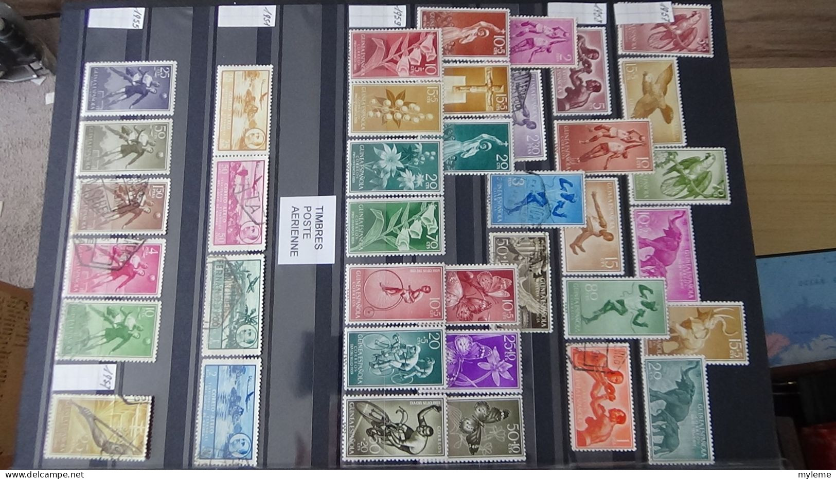 BF33 Ensemble de timbres de divers pays + Orphelin N° 153 ** signé  Cote 1050 euros