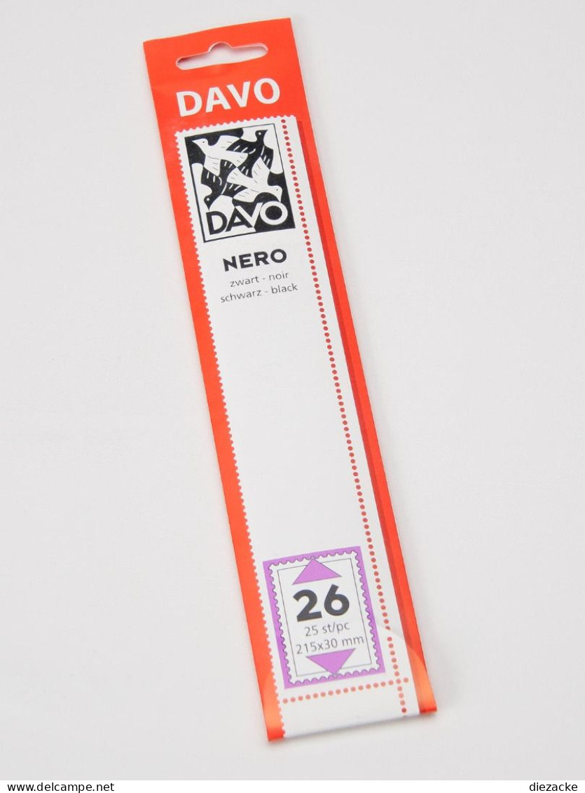Davo Streifen Nero Schwarz N26 DV21026 Neu ( - Autres & Non Classés