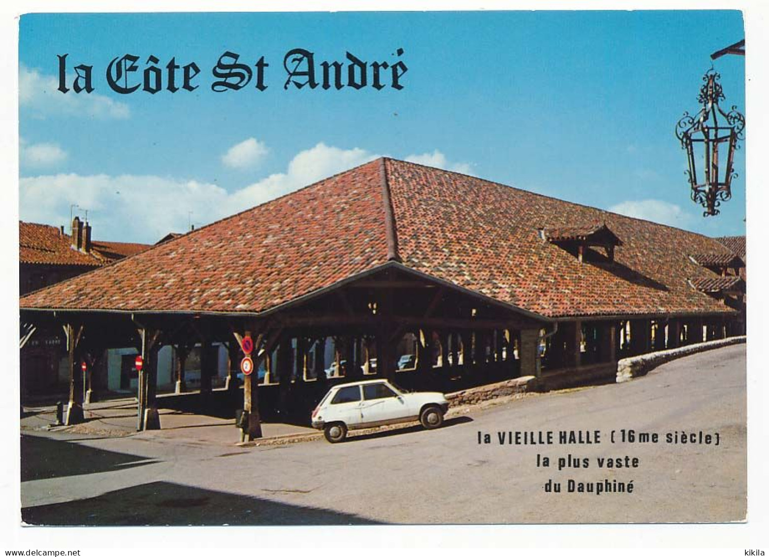 CPSM / CPM  10.5 X 15 Isère LA COTE ST ANDRE La Vieille Halle (16ème Siècle) - La Côte-Saint-André