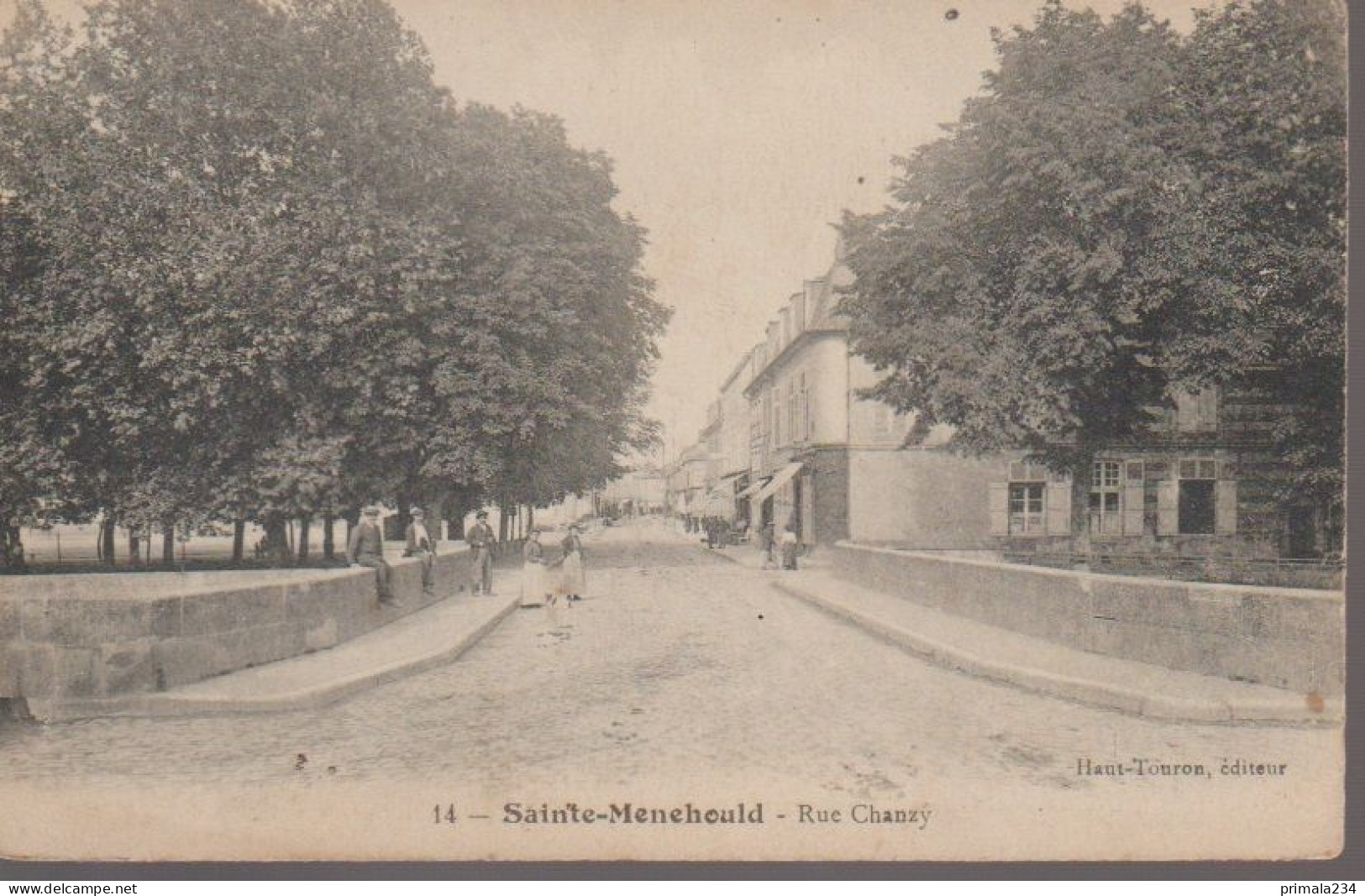 51 - SAINTE MENEHOULD -  RUE CHANZY - Sainte-Menehould