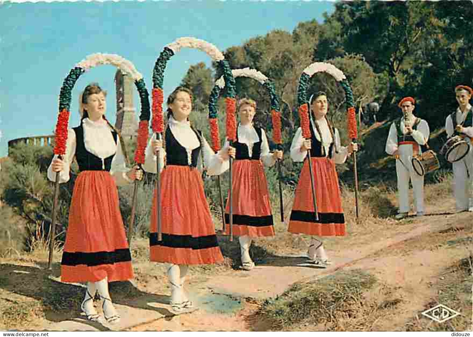 Folklore - Danses - Pays Basques - Les Ballets Basques Oldarra - Danse Des Arceaux - Province De Guipuzcoa - CPM - Voir  - Danze