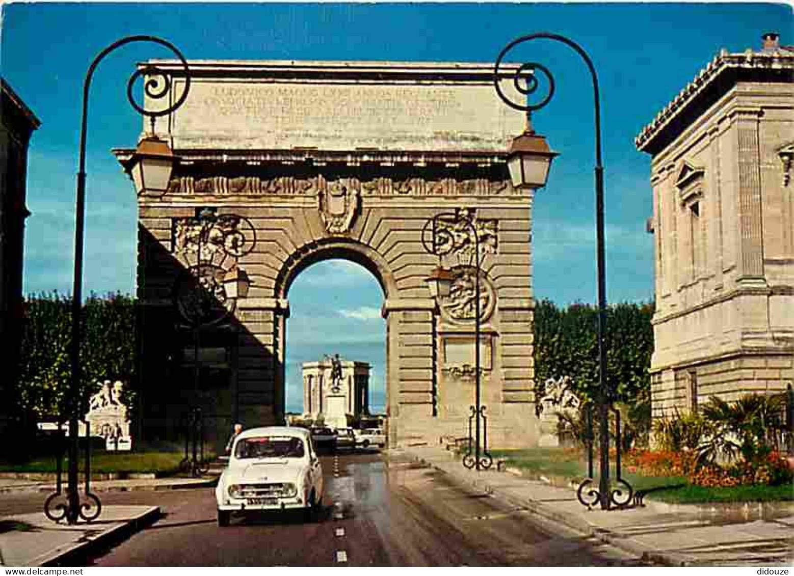 Automobiles - Montpellier - L'Arc De Triomphe - CPM - Voir Scans Recto-Verso - Voitures De Tourisme