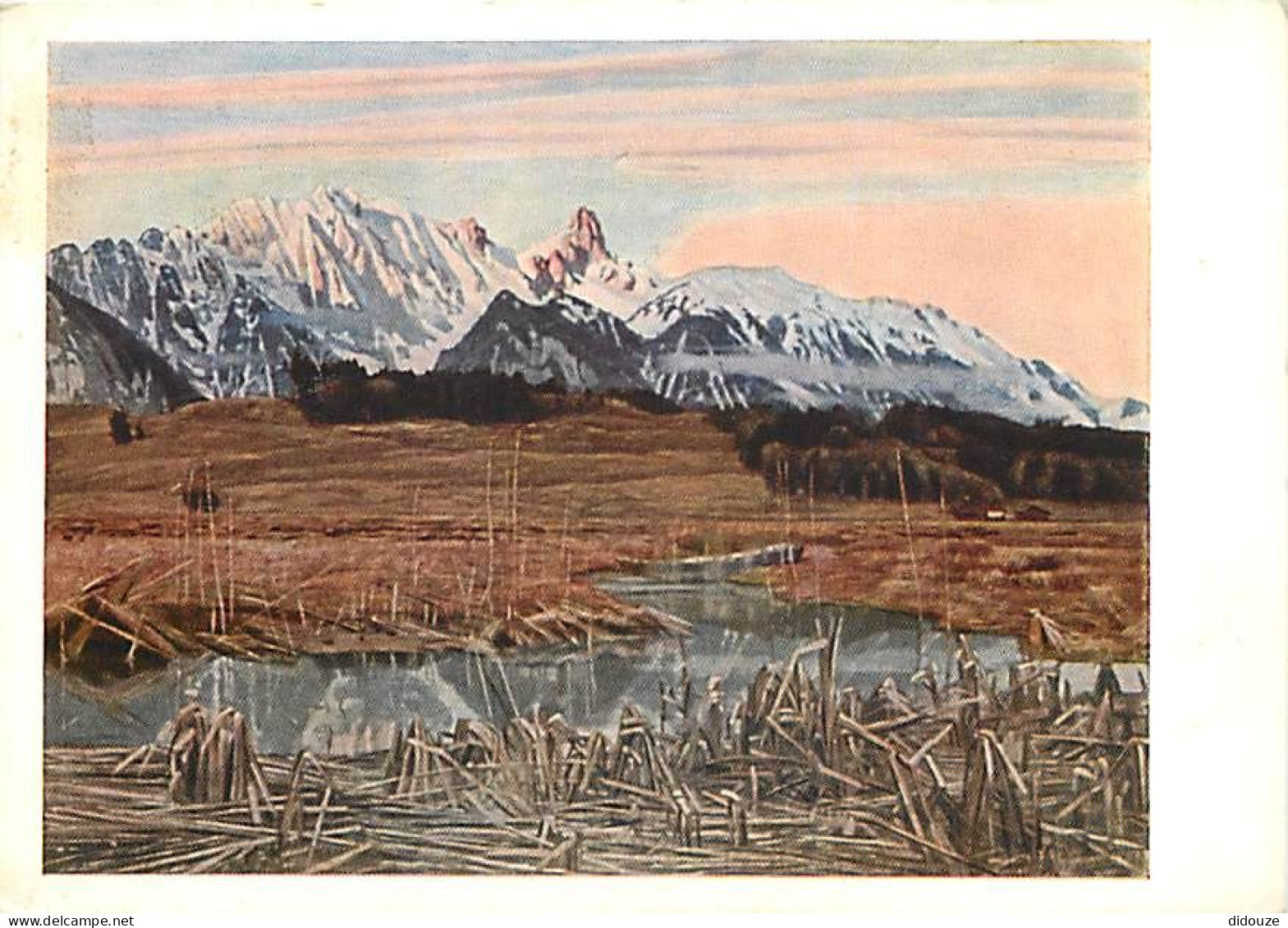 Art - Peinture - Ferdinand Hodler - Alpenlandschaft (Stockhorn) 1883 - Carte Neuve - CPM - Voir Scans Recto-Verso - Paintings
