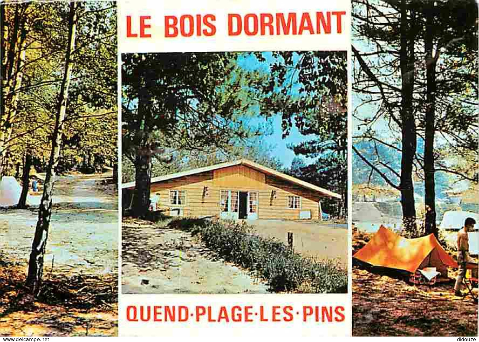 80 - Quend Plage Les Pins - Multivues - Camping - Maison - Flamme Postale - CPM - Voir Scans Recto-Verso - Quend