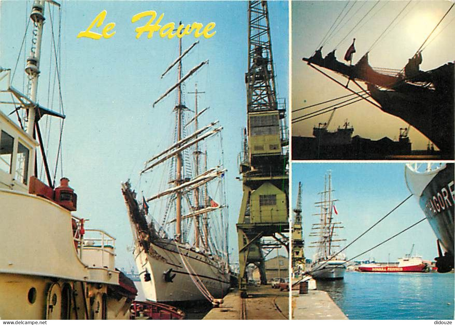 76 - Le Havre - Un Coin Du Port - Multivues - Bateaux - CPM - Voir Scans Recto-Verso - Non Classés