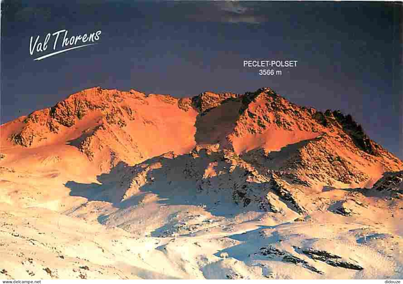 73 - Val Thorens - Le Domaine Skiable Et Le Massif Peclet-Polset - CPM - Voir Scans Recto-Verso - Val Thorens