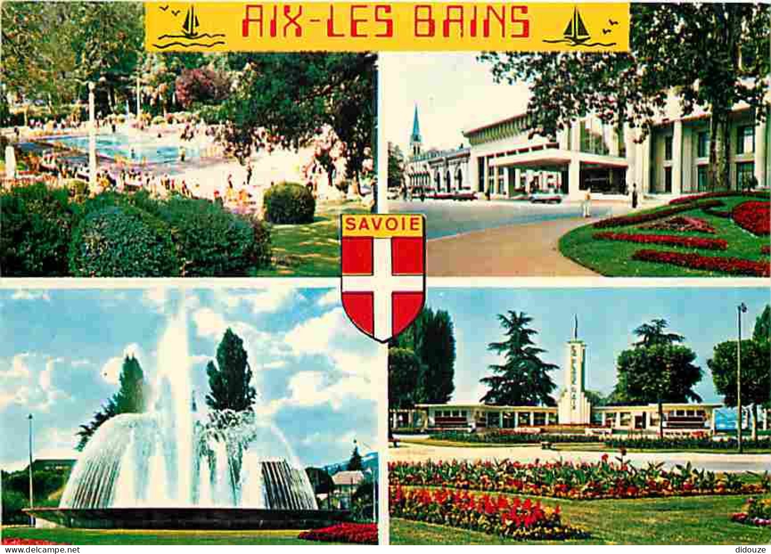 73 - Aix Les Bains - Multivues - CPM - Voir Scans Recto-Verso - Aix Les Bains