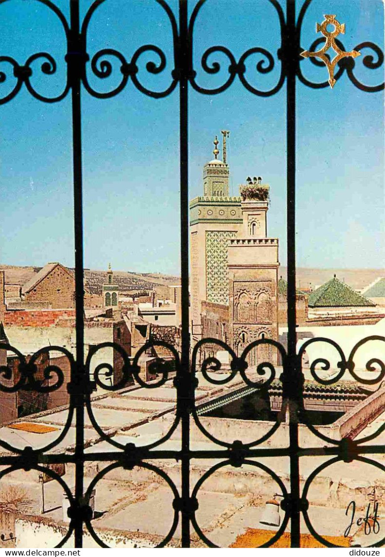 Maroc - Fez - Fès - Ses Minarets - CPM - Carte Neuve - Voir Scans Recto-Verso - Fez