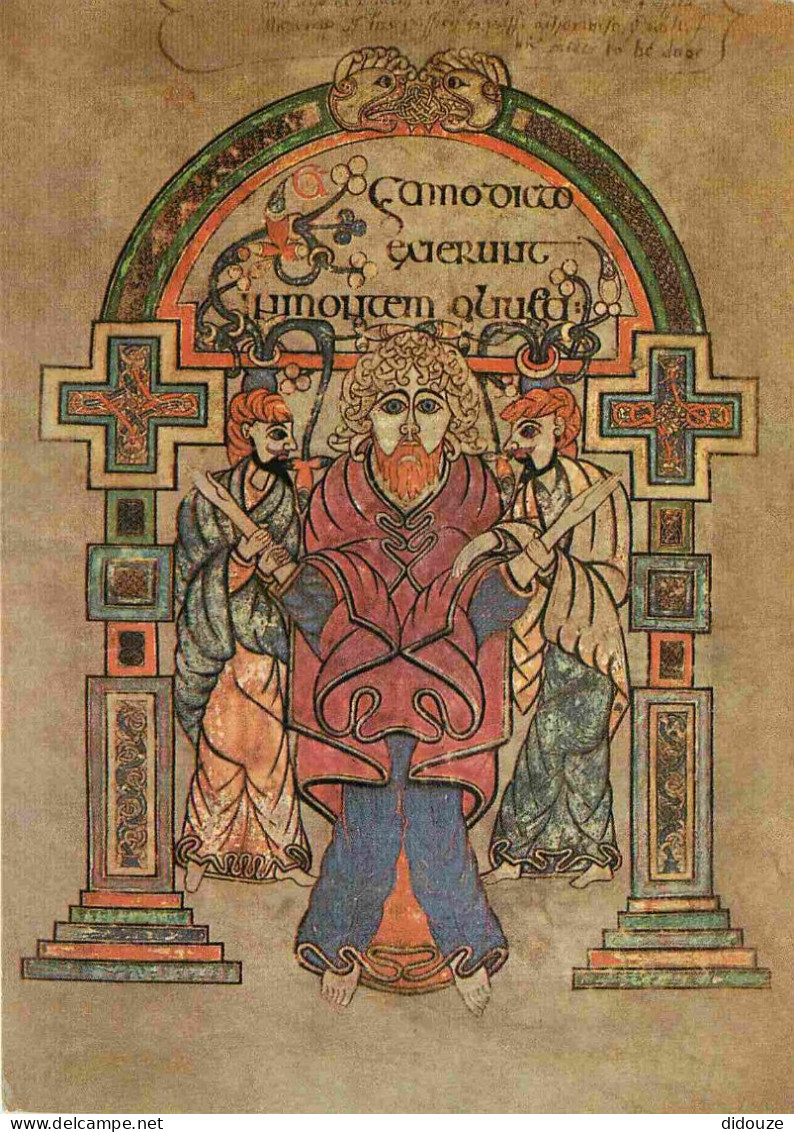 Irlande - Dublin - Trinity College - Book Of Kells - The Arrest From St Matthew's Gospel - Fol 114r - Art Religieux - CP - Dublin