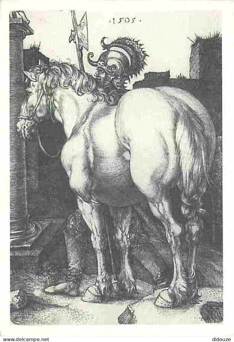 Art - Peinture - Albrecht Durer - Le Grand Cheval - CPM - Voir Scans Recto-Verso - Paintings