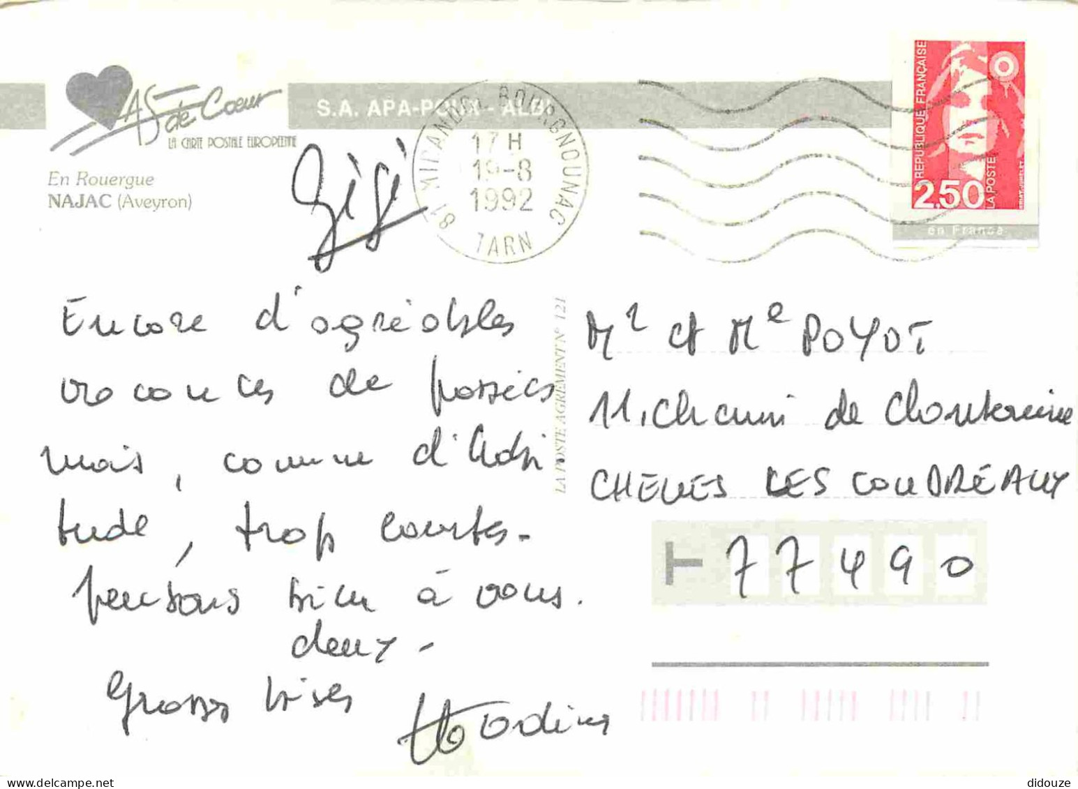 12 - Najac - Vue Du Centre Du Bourg - CPM - Voir Scans Recto-Verso - Najac