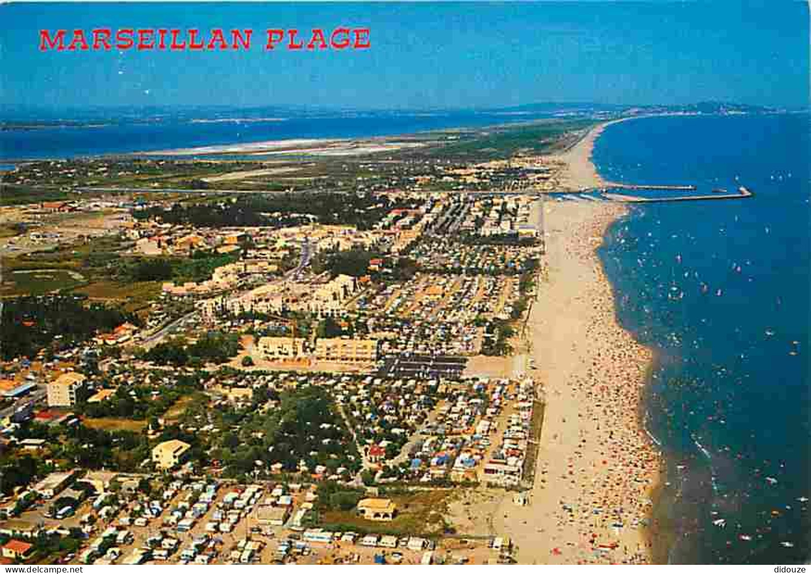 34 - Marseillan Plage - Vue Générale Aérienne - CPM - Voir Scans Recto-Verso - Marseillan