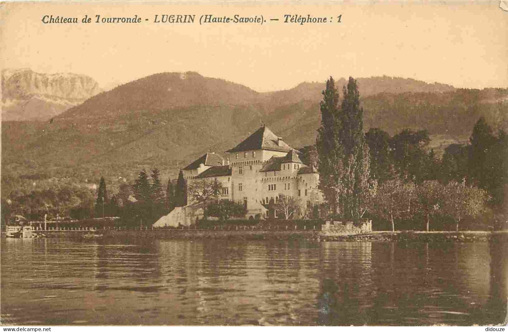 74 - Lugrin - Château De Tourronde - CPA - Voir Scans Recto-Verso - Lugrin