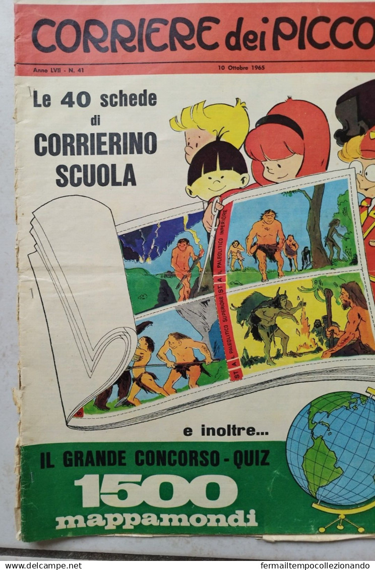 Bp5 Giornale Corriere Dei Piccoli Figurine Calcio Calciatori Fiorentina Brescia - Riviste & Cataloghi