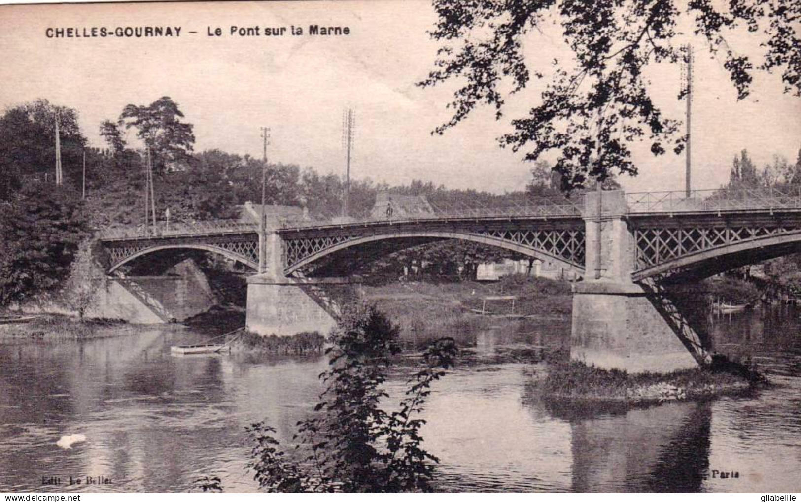 77 - Seine Et Marne -  CHELLES - GOURNAY - Le Pont Sur La Marne - Chelles