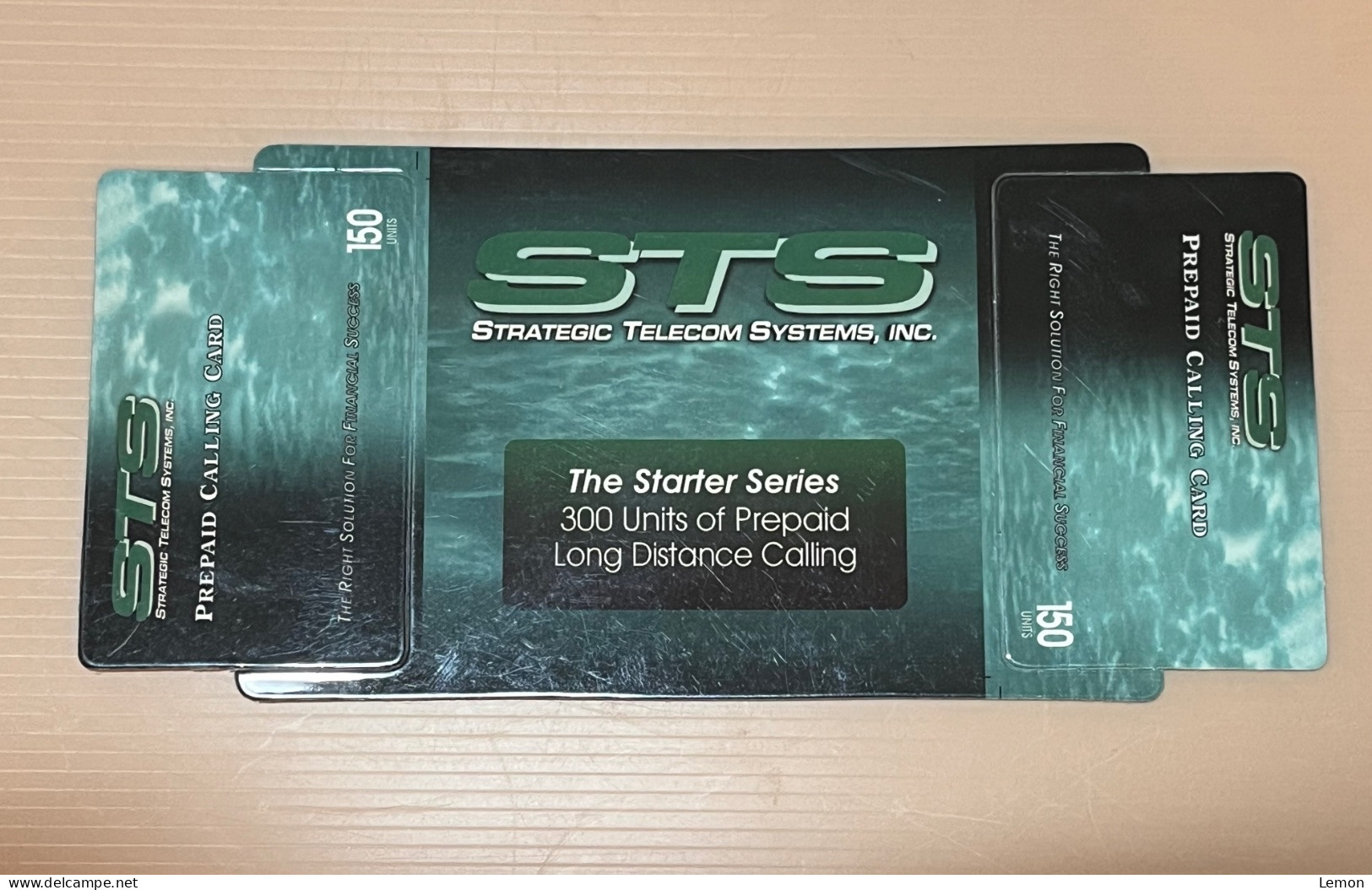 Mint USA UNITED STATES America STS Prepaid Telecard Phonecard, STS 2 Cards Pack - The Starter Series,Set Of 2 Mint Cards - Andere & Zonder Classificatie