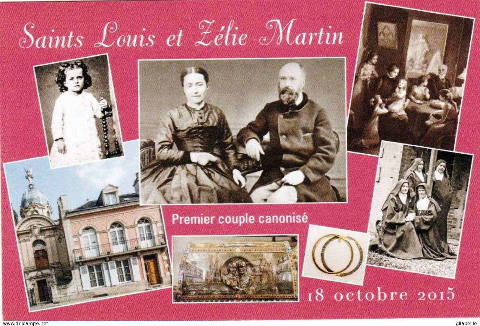 Religion - Saints Louis Et Zelie Martin - Premier Couple Canonisé - Alencon ( Orne )  - Heiligen