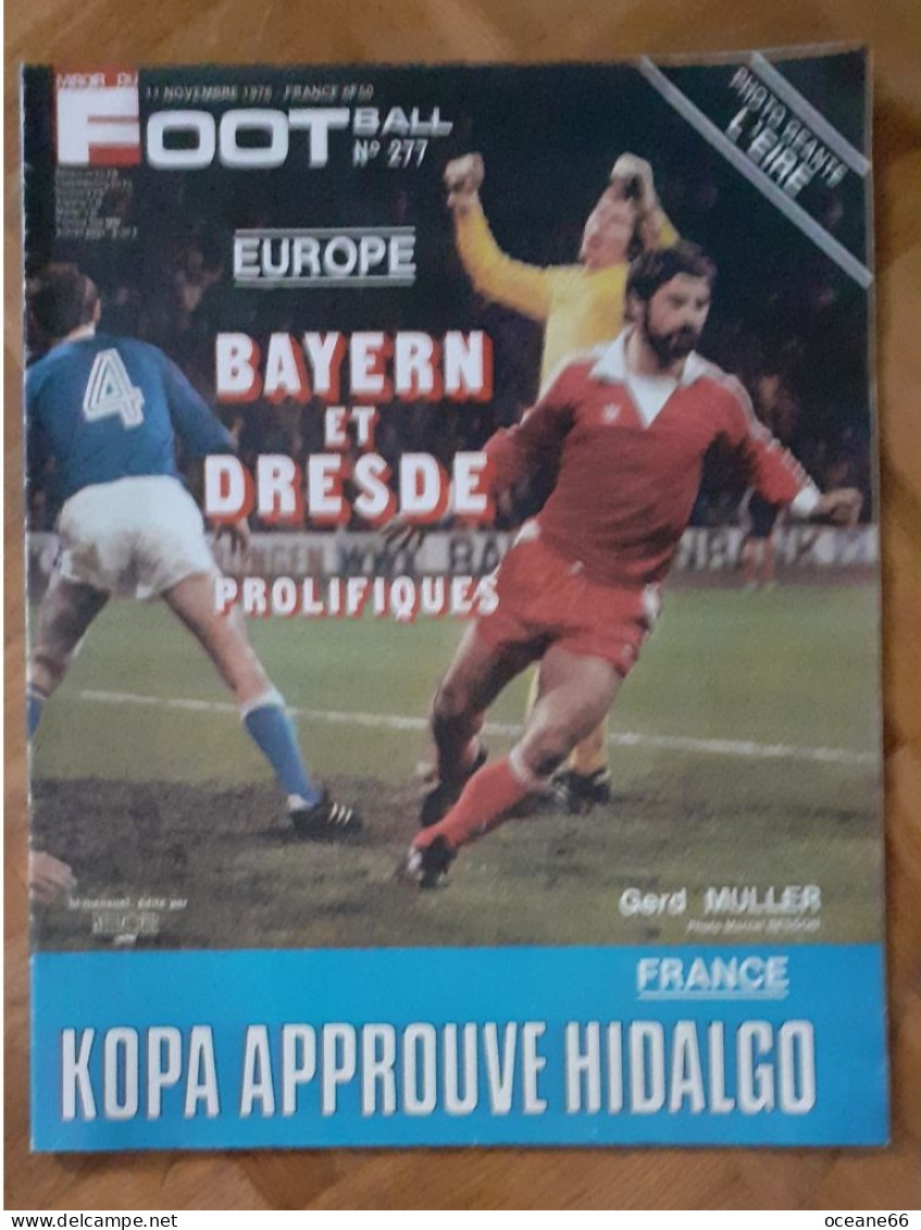 Miroir Du Football 277 Gerd Muller Poster Eire - Sport