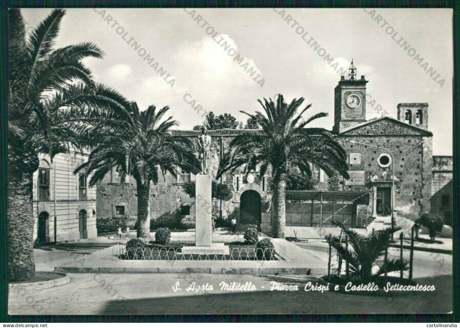 Messina Sant'Agata Militello Foto FG Cartolina ZK1995 - Messina